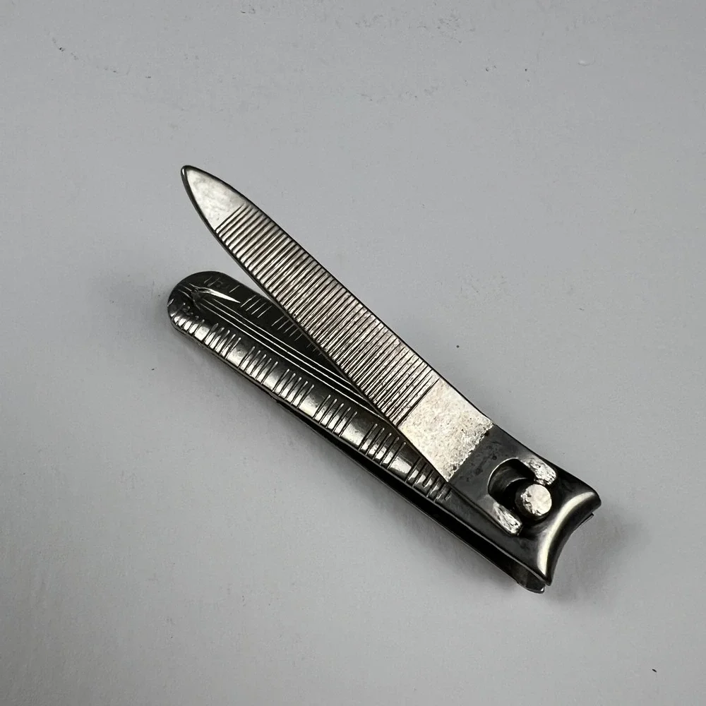La Cross Nail Clippers Unisex OS Silver Vintage Style Stainless Steel Grooming